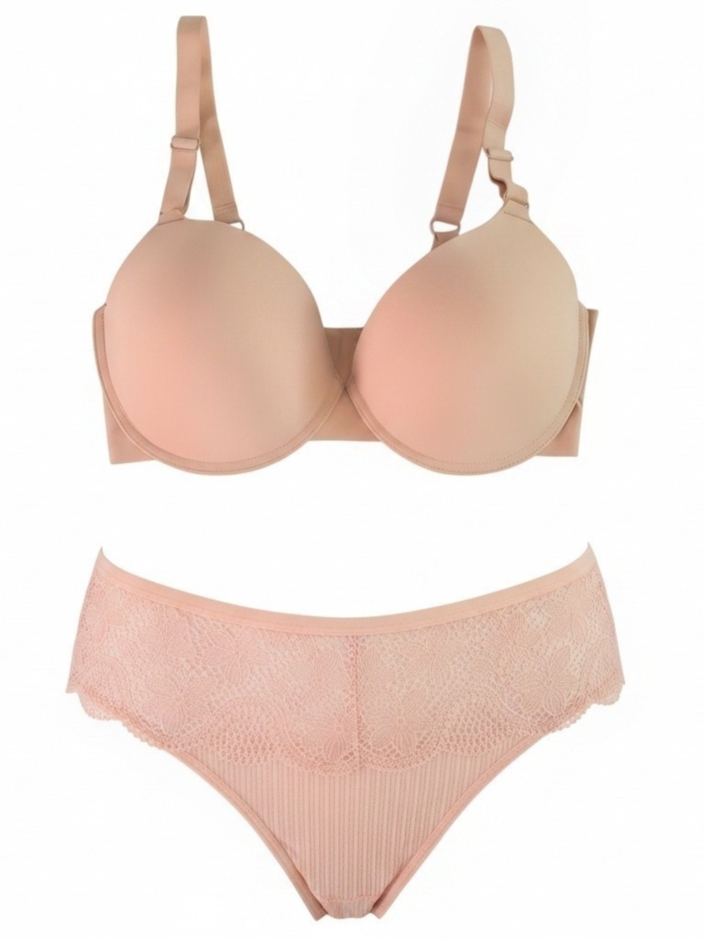 36DD/XL T Shirt Bra & Panty Set